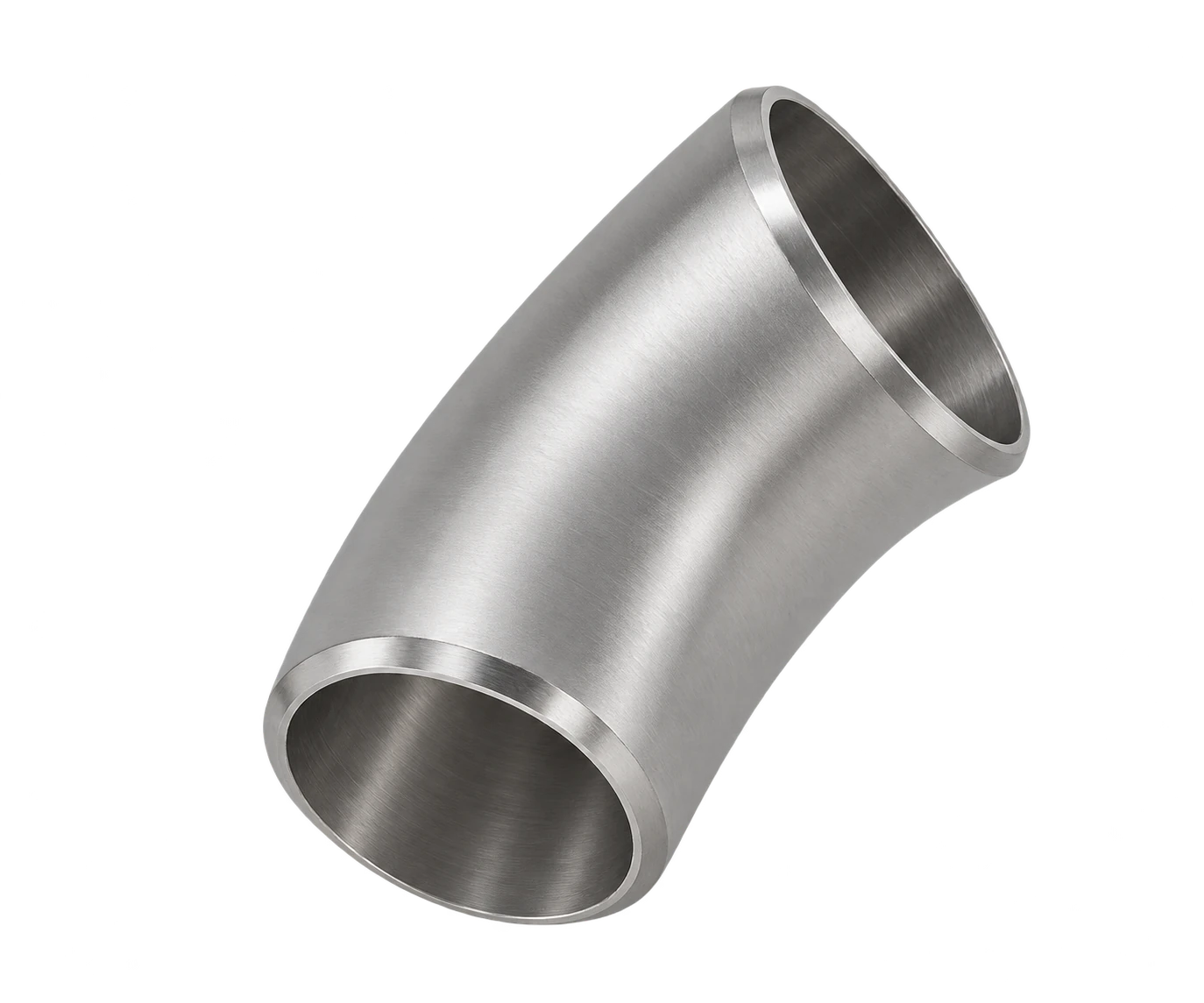 Coude à 45° à souder bout à bout — ASTM A815 WPS32205 · Duplex UNS S32205