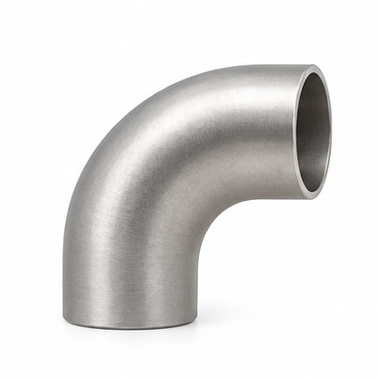Coude à 90° à grand rayon à souder bout à bout — ASTM A815 WPS32205 · Duplex UNS S32205