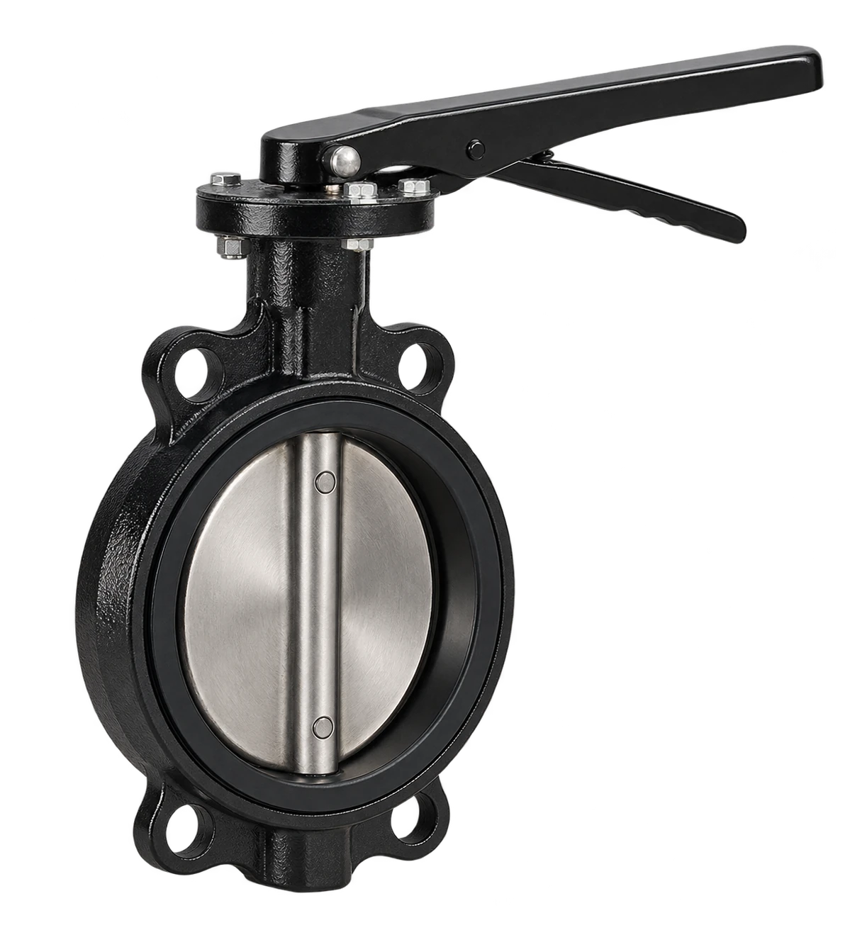 ASTM A217 WC6 Alloy Steel API 609 Butterfly Valve