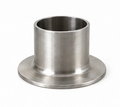 Lap-Joint Stub End — Natural Stainless Steel