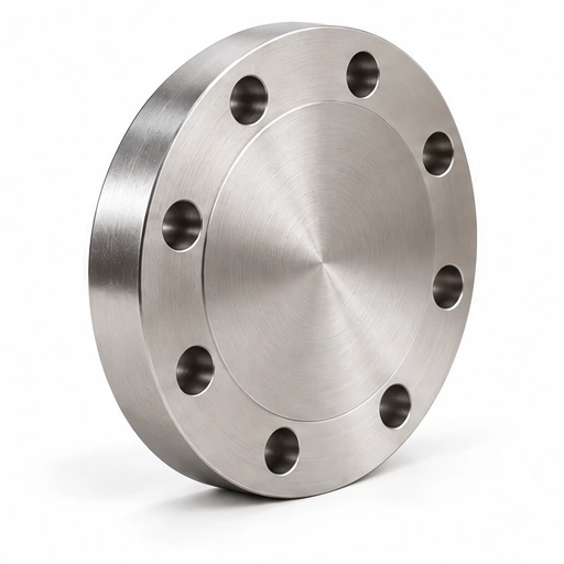 Blind Flange — Natural Stainless Steel