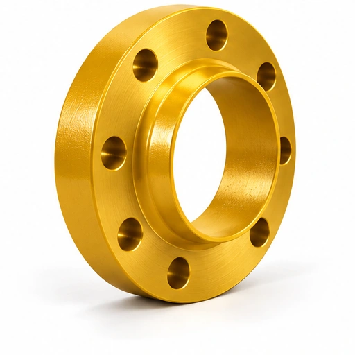 Lap Joint Flange — Golden Protective Finish