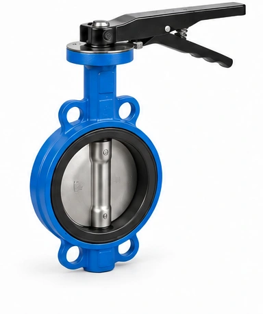 Butterfly Valve — Painted Body / Metal Disc